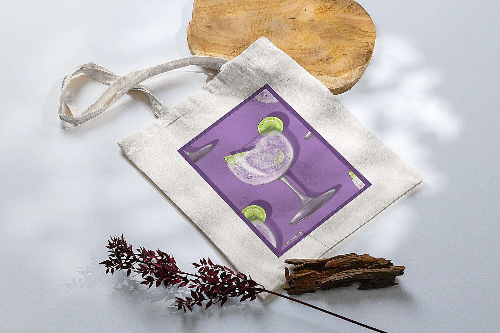 Tote bag gin